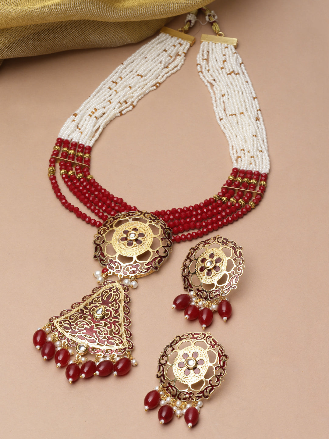 Gold Plated Jewellery Set