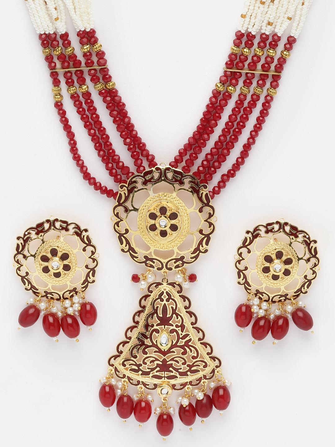 Gold Plated Jewellery Set