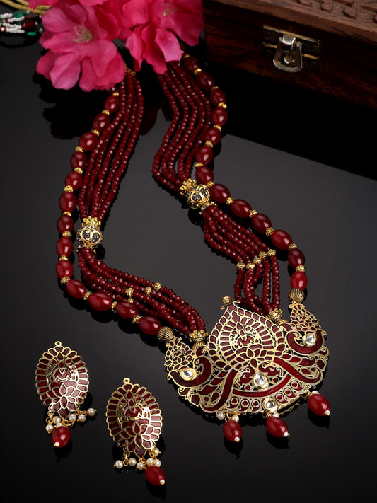 Gold Plated Jewellery Set