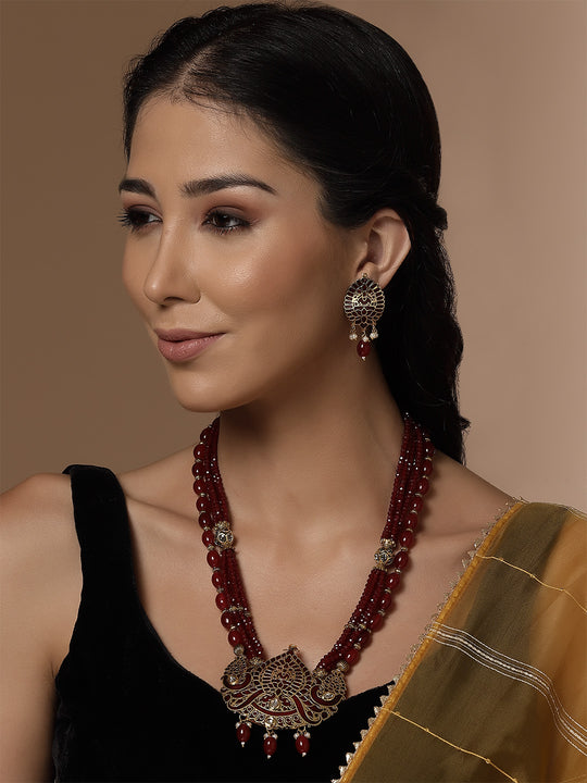Gold Plated Jewellery Set