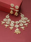 Gold-Plated Kundan-Studded & Pearl Beaded Jewellery Set