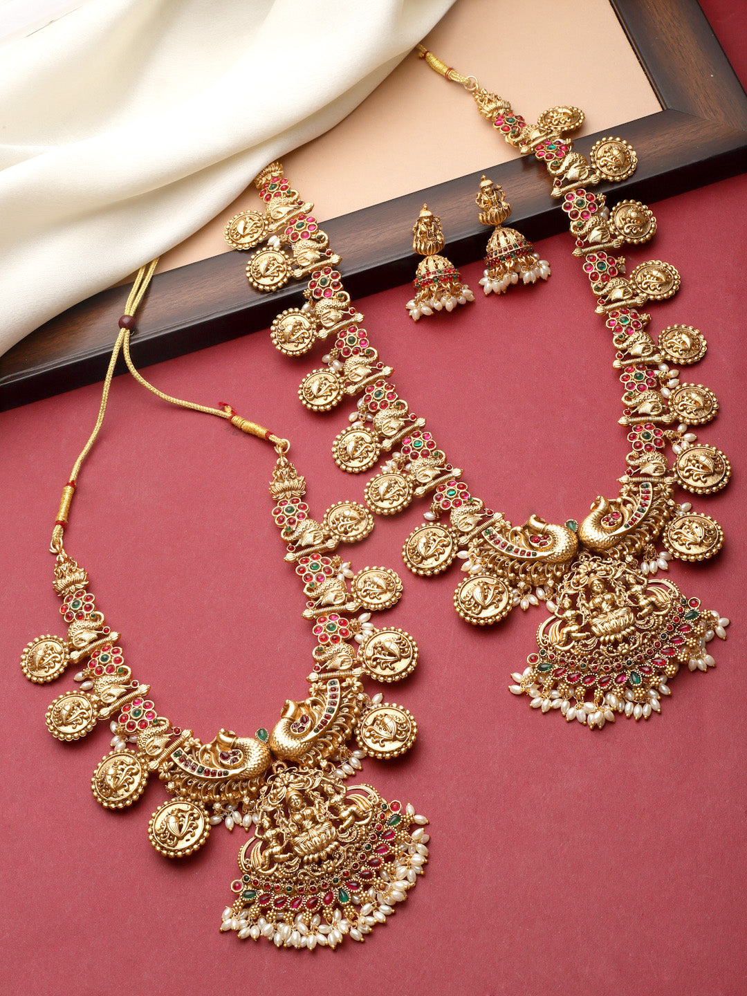 Set Of 2 Gold-Plated Jewellery Set