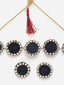 Gold-Plated Stone-Studded Jewellery Set