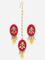 Gold-Plated Stone-Studded Jewellery Set