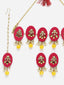 Gold-Plated Stone-Studded Jewellery Set