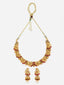 Gold Plated Artificial Stones and Beads Jewellery Set