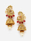 Gold Plated Artificial Stones and Beads Jewellery Set