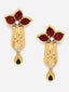 Gold Plated Artificial Stones and Beads Jewellery Set