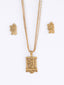 Gold Plated Jewellery Set