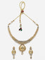 Gold-Plated Stone-Studded Jewellery Set