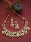 Gold-Plated Stone Studded Jewellery Set