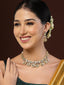 Gold-Plated Stone Studded Jewellery Set