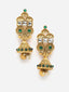 Gold-Plated Kundan-Studded Jewellery Set