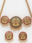 Gold-Plated Kundan Studded Jewellery Set