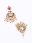 Gold-Plated Stone-Studded Jewellery Set