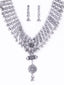 Silver Plated Beaded Jewellery Set