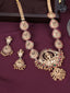 Gold Plated Stones Studded & Beaded Jewellery Set