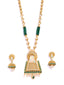 Gold-Plated Stone-Studded Jewellery Set