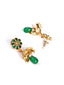 Gold-Plated Stone Studded & Beaded Jewellery Set