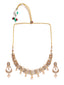 Gold Plated Kundan Studded Jewellery Set