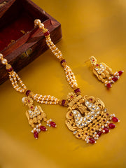 Gold-Plated Cubic Zirconia Jewellery Set