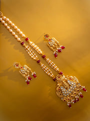 Gold-Plated Cubic Zirconia Jewellery Set