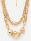 18KT Gold Plated Stainless Steel Tarnish-Free Waterproof Necklace