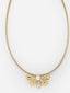 18KT Gold Plated Floral Shaped Tarnish-Free Waterproof Necklace