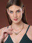 18KT Gold Plated Floral Shaped Tarnish-Free Waterproof Necklace