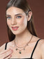 18KT Gold Plated Stone Studded Tarnish-Free Waterproof Necklace