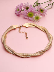 18KT Gold Plated Stainless Steel Tarnish-Free Waterproof Necklace