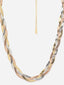 18KT Gold Plated Stone Studded Tarnish-Free Waterproof Necklace