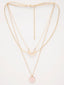 Gold & Pink Gold-Plated Layered Chain