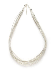 Women Silver-Plated Layered Necklace