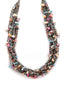 Gold-Toned & Pink Gold-Plated Bohemian Necklace