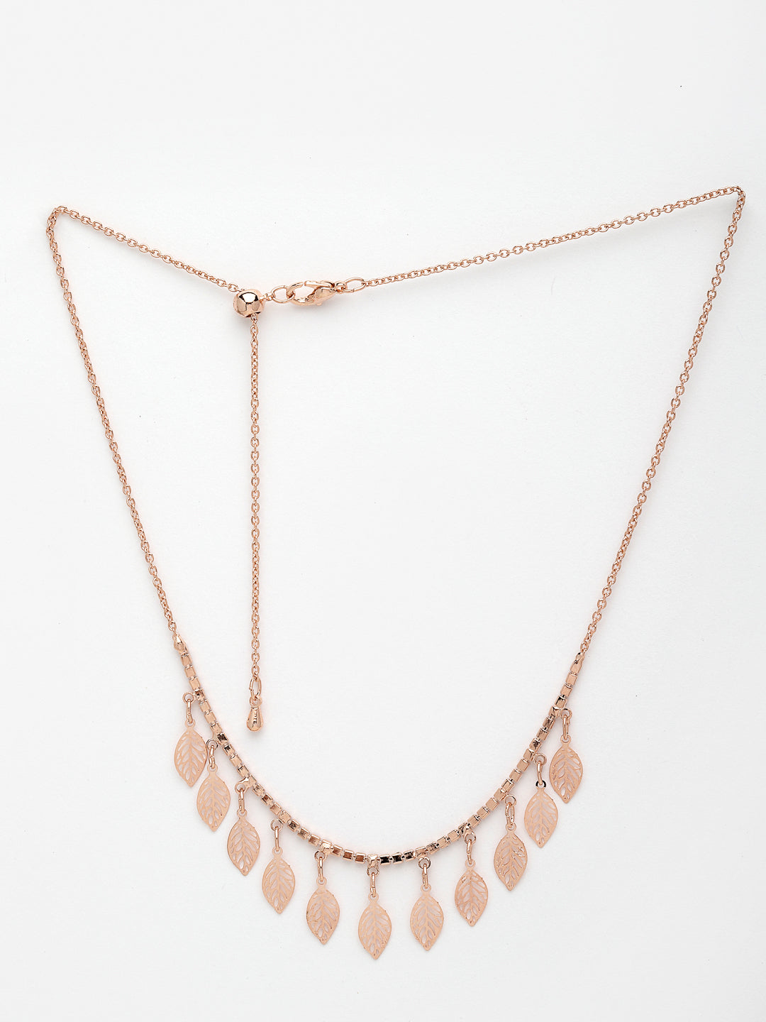 Gold-Toned Brass Gold-Plated Handcrafted Necklace