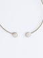 Gold-Plated Mother of Pearl Necklace