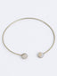 Gold-Plated Mother of Pearl Necklace