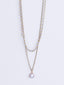 Gold-Plated Pearl Layered Necklace