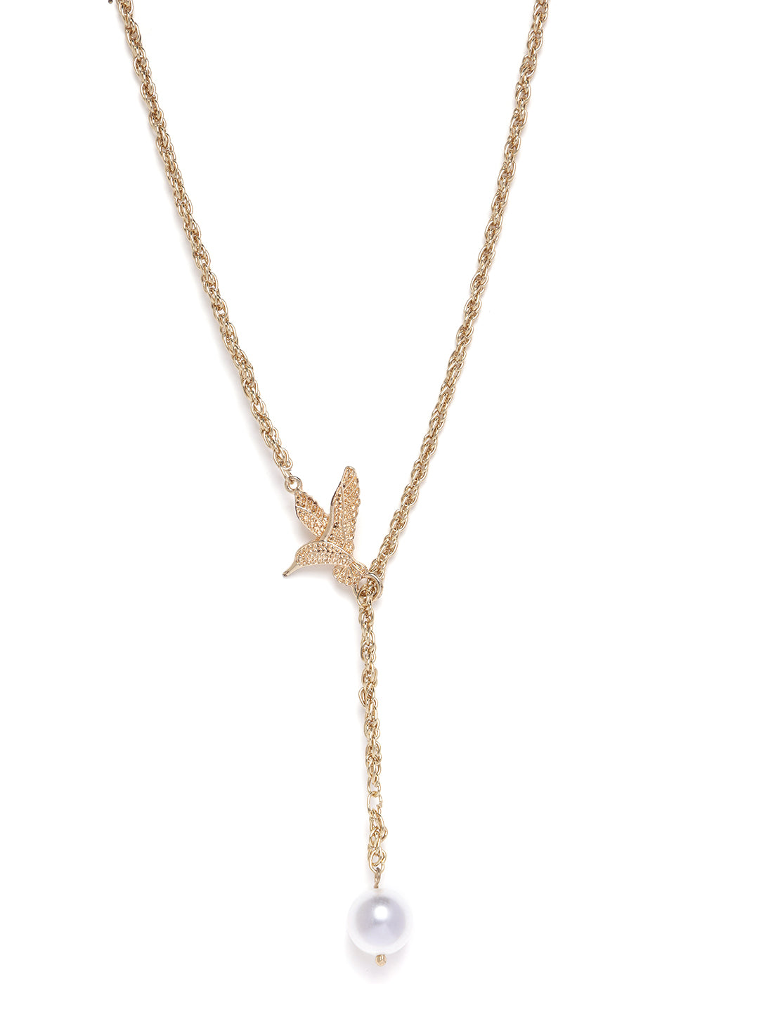 Brass Gold-Plated Necklace