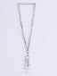 VOGUE PANASH-Gold-Plated Beaded Layered Necklace With Chain