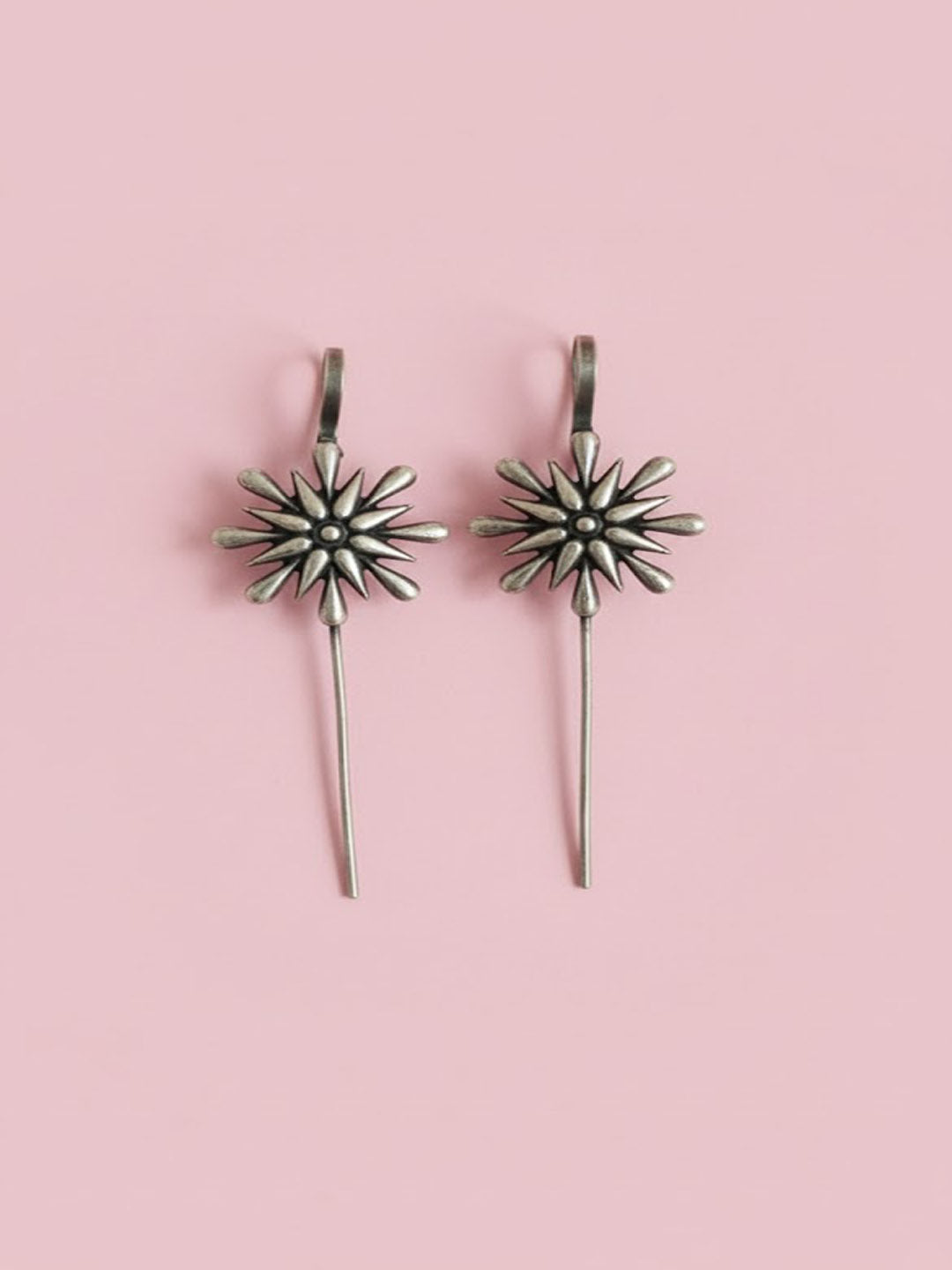 Floral Ear Cuff Earrings