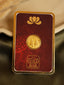 Diwali Gift Hamper with Fine 999 Gold Coin, Luxury Diyas, Incense Sticks, and  Charan Paduka