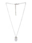 Silver-Plated Contemporary Pendants with Chains