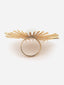 18KT Gold Plated Pearl Tarnish-Free Waterproof Adjustable Finger Ring