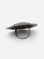 Silver Plated Oxidized Adjustable Finger Ring