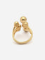 Gold Plated Stainless Steel Adjustable Finger Ring