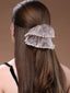 Women Set of 2 Embellished Scrunchie Ponytail Holders