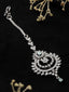 Silver Plated Stone Studded Maang Tikka