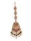 Gold-Plated Maang Tikka Head Jewellery